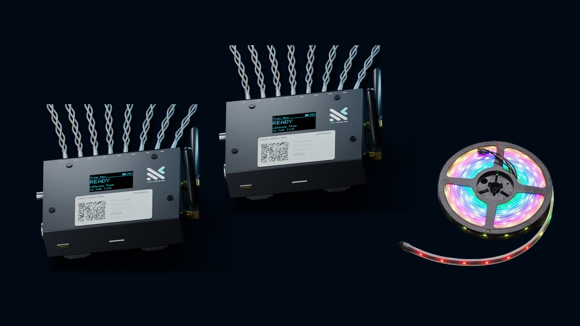 Duo Starter package: LDP LED Nodes and LED strip