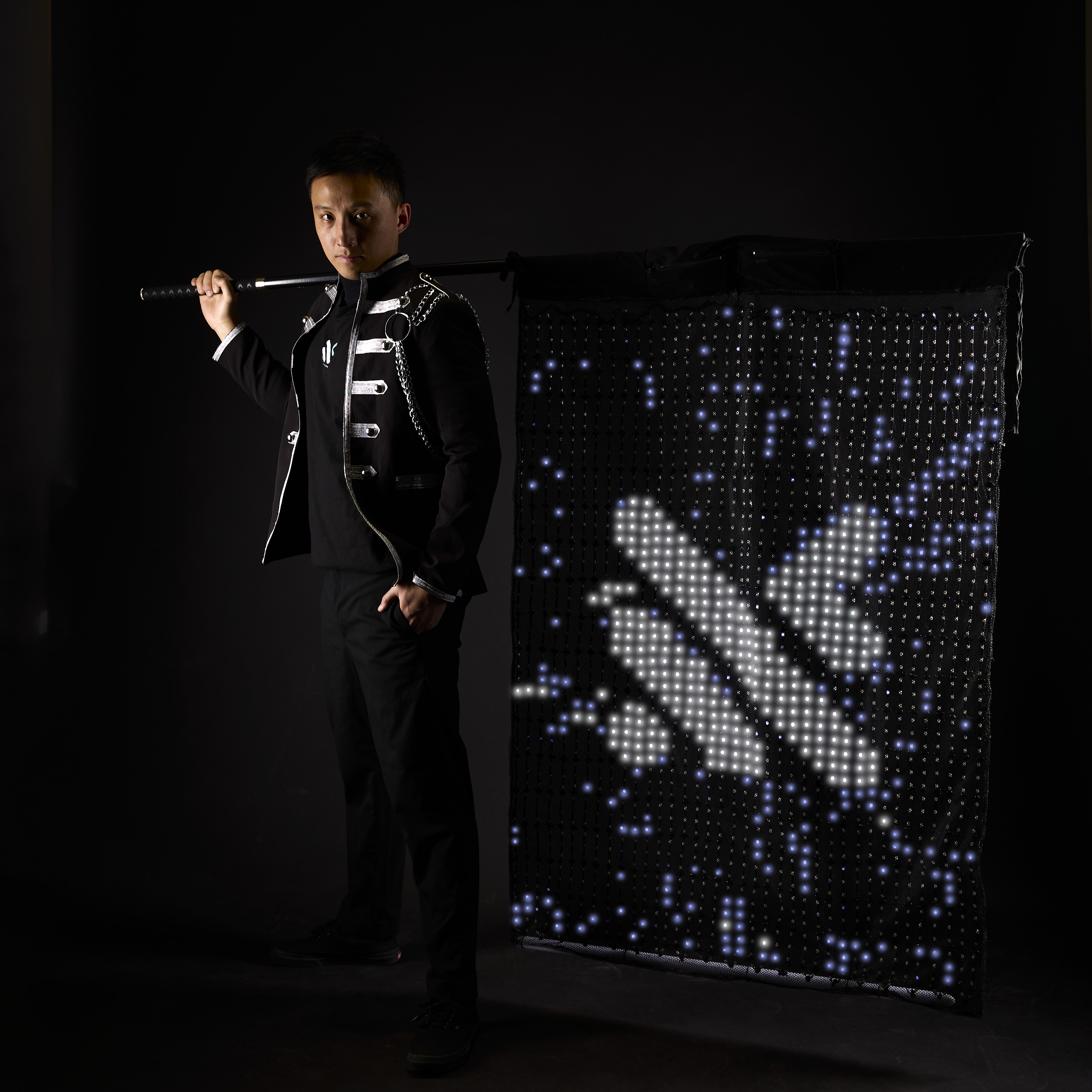 Light Up Flag / LED Flag for Performer