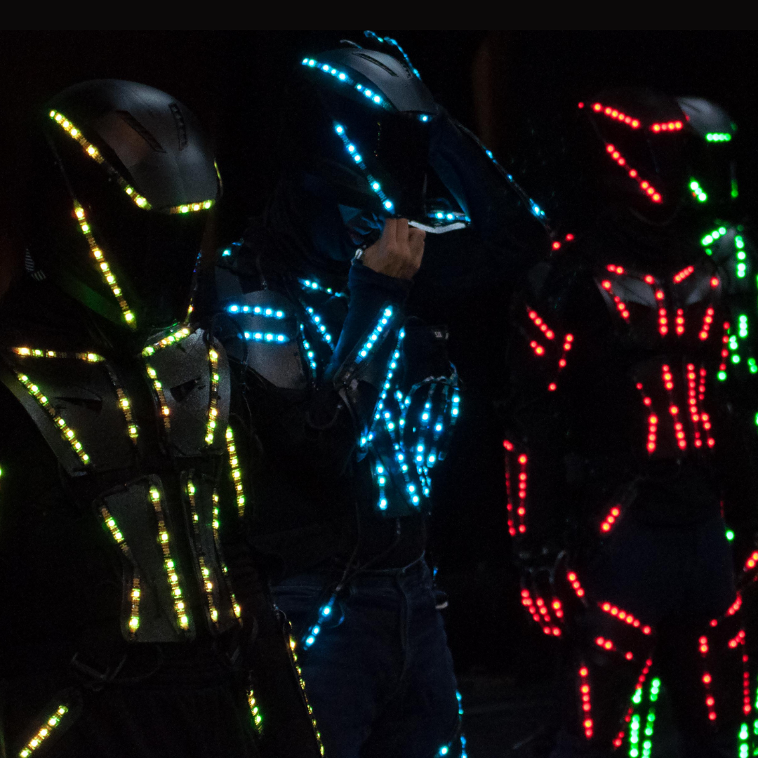 LED Tron Costume Pack (5 Suit)